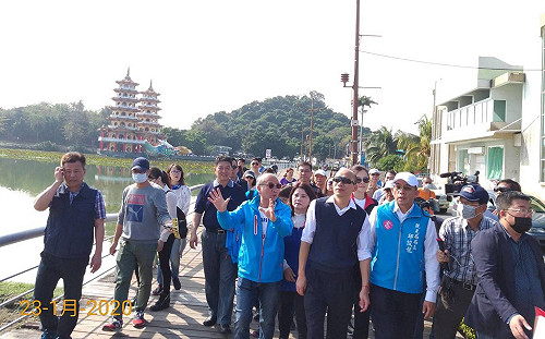 年假第一天拼觀光  韓國瑜：過年休息不出國把心靜下來