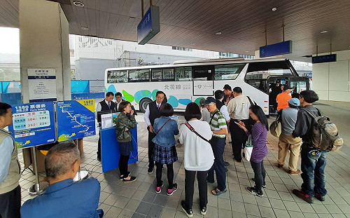 北花線國道客運一路順暢  春節期間隨到隨上車