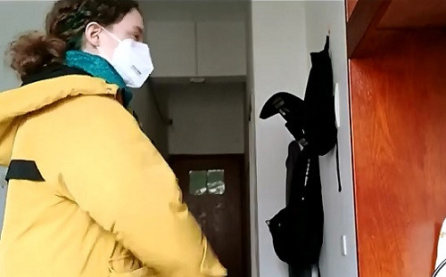 瑞士留學中國女生自我隔離影片曝光  想「儘快回家」