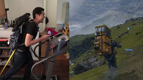 (影) 現實送貨!神人改裝跑步機成《死亡擱淺》山姆大叔控制器