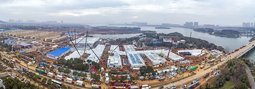 武漢火神山醫院由共軍接管 1400人進駐防疫