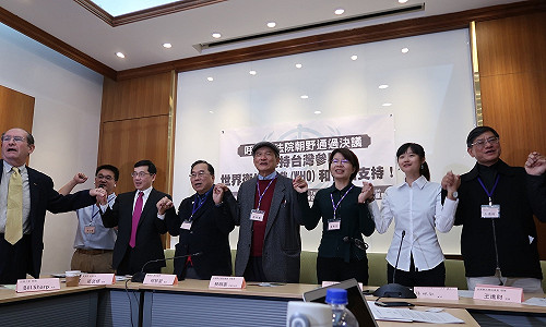 蔡明憲:立院通過參加WHO決議 在WHA直接推表決戰