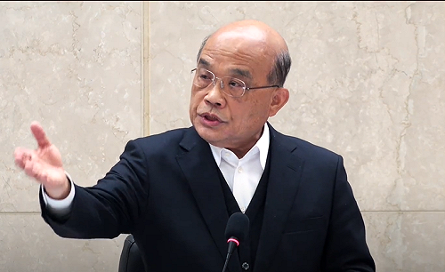 (影)首例武漢肺炎確診個案將出院 蘇揆讚陳時中領導有方