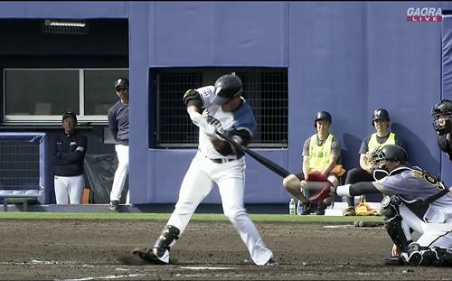 日職／好痛！大王又挨觸身球　王柏融終於上壘