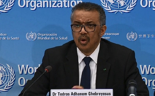 全球武漢肺炎確診數暴增   譚德塞：各國不團結無法戰勝疫情