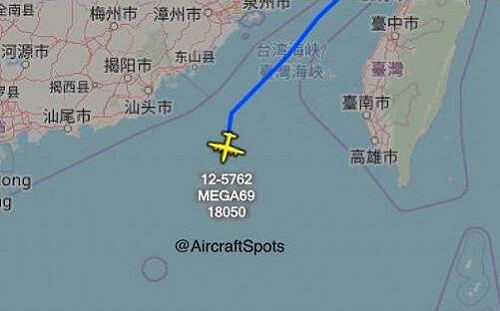 反擊共機繞台 美軍MC-130J「穿越」台海