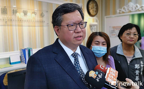 視察基層防疫工作 鄭文燦:防疫物資充足不用擔心