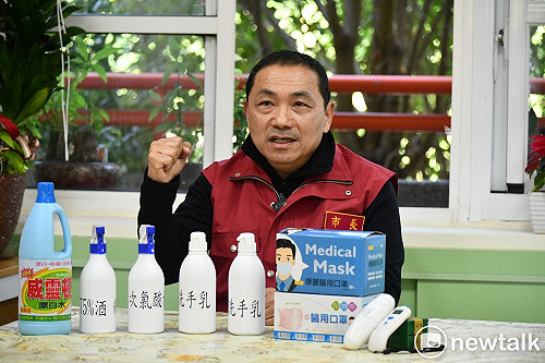 開學防疫大作戰  新北備64萬片緊急口罩、7300支額溫槍