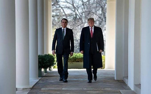 武漢肺炎》川普告急？上週接待呈陽性反應巴西總統發言人