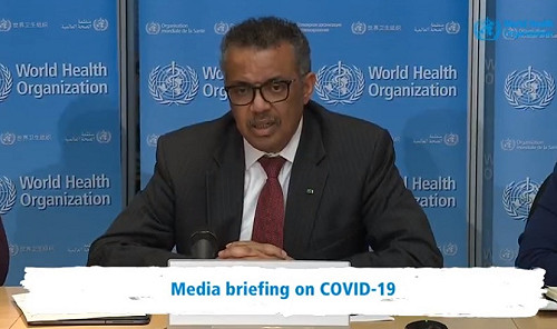 三度強調檢測重要性 譚德塞：不能蒙住雙眼撲滅大火