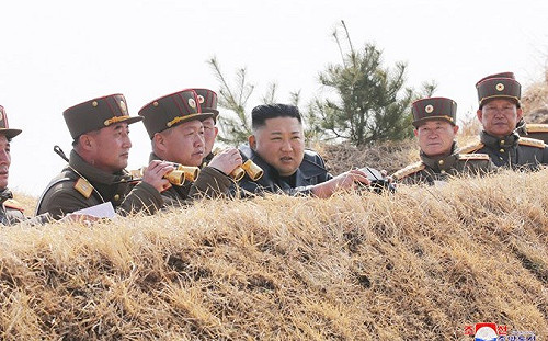 南韓軍方：北韓可能發射兩枚短程彈道飛彈