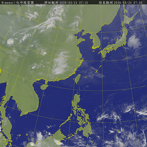 春雨陣陣！東半部防大雨  西半部小心清晨濃霧