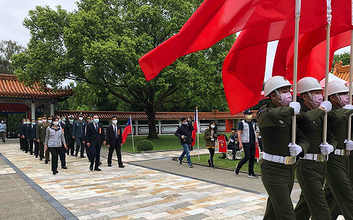 新北忠烈祠春祭精簡儀式 線上直播緬懷烈士