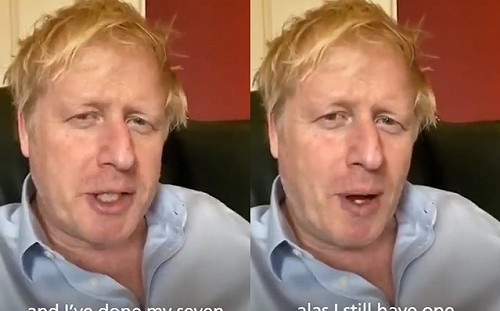 英相強生染武漢肺炎 自爆仍有發燒會繼續隔離