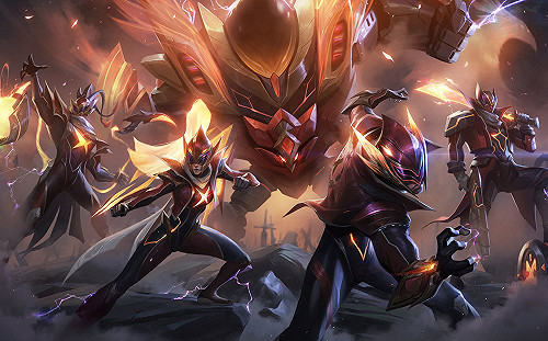 《英雄聯盟》鳳凰涅槃！FPX世界冠軍造型亮相