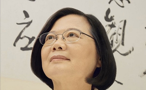 蔡英文列《時代》百大影響力人物  受邀撰文標題為「台灣總統」