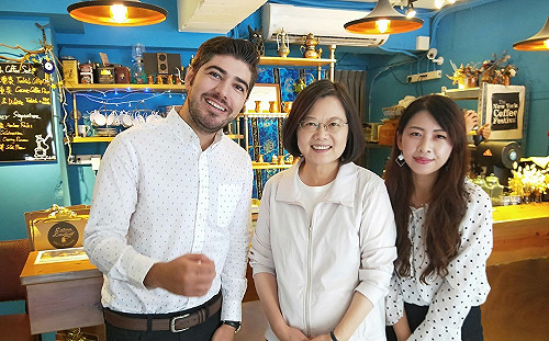 (影)大國動作不斷  土耳其藝人聯手我國代表處拍片  要挺台灣入世衛