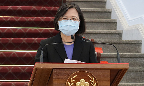 敦睦艦隊染疫 蔡英文致歉：調查清楚後  我絕對不會護短