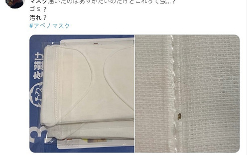 日本花466億日圓發口罩出包 尺寸不合還夾帶小蟲