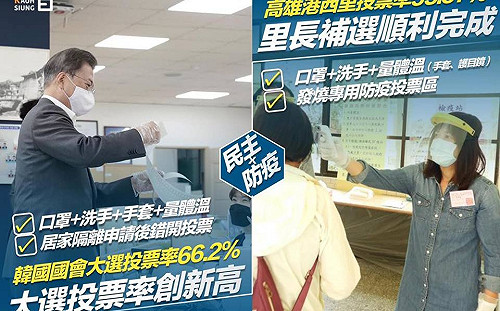 武肺大敵當前  這兩場選舉預示韓國瑜「挫咧等」