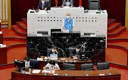 黑人問號！綠營轟韓欠市民三個道歉 韓回三個「感謝」