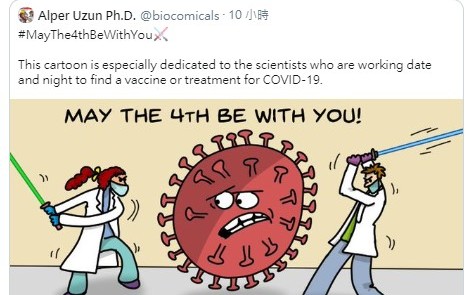 譚德塞推特祝「願原力與你同在」慘被惡評洗版酸：除了台灣以外