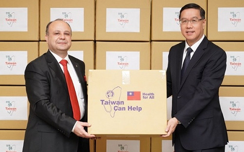 台灣贈20萬口罩與熱像儀 助約旦、敘利亞難民營醫護抗疫