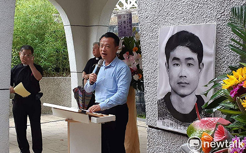 出席詹益樺殉道31週年追思會   翁章梁：詹益樺活在每個人心中