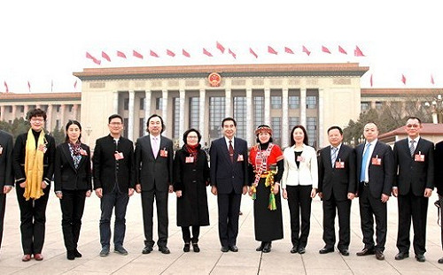 他們力挺統一..... 中國官媒：「台籍代表」願做台胞來大陸的嚮導