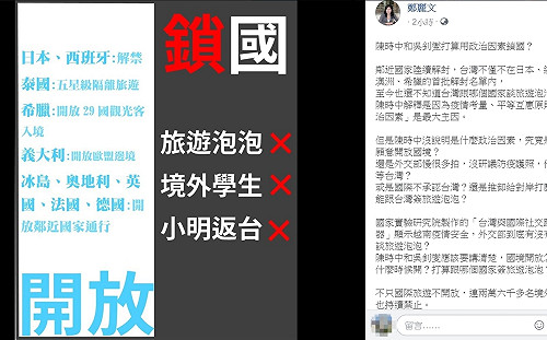 「政治因素」未開放 藍委：陳時中跟吳釗燮打算鎖國嗎？