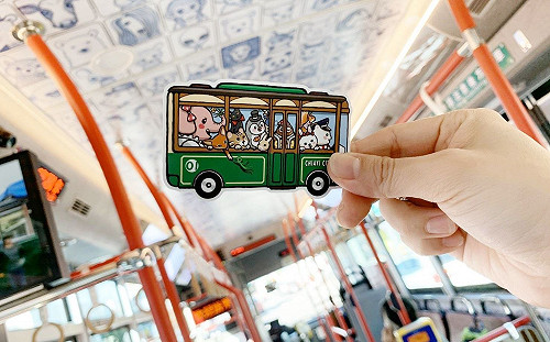 嘉義限定！可愛公車造型悠遊卡只送不賣超吸睛