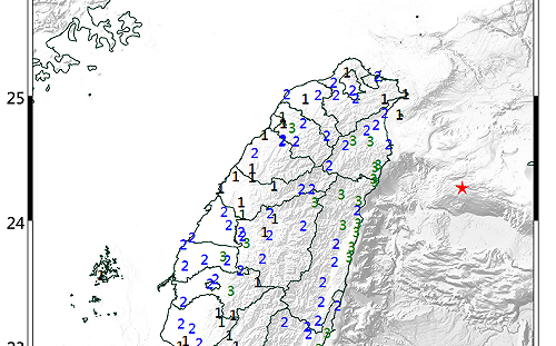 今晨宜蘭外海規模6.0地震 氣象局：不排除有餘震
