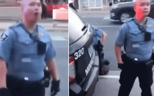 佛洛伊德之死新影片！亞裔警阻救人 冷血護航白人警