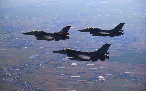 日環食F-16戰機衝場 蔡英文:空軍努力確保領空安全