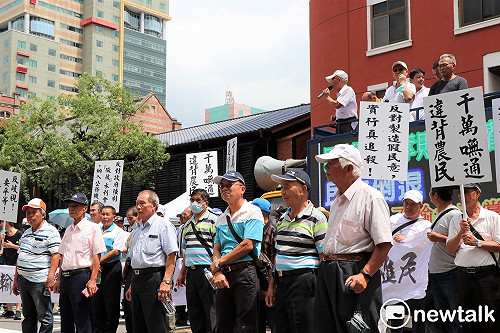 現場直擊》農民北上喊出最後哀鳴  抗議立院通過《農田水利法》