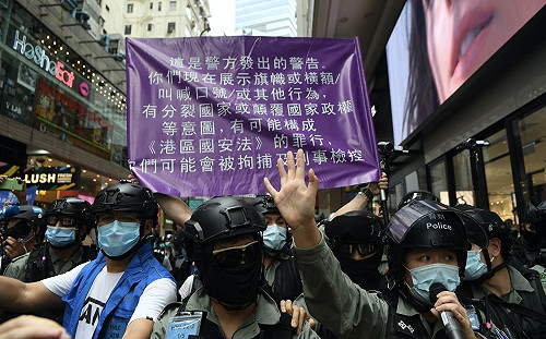 港版國安法第一天逾300人被捕！ 陳芳明憂：每個人都是可能的嫌疑犯.....