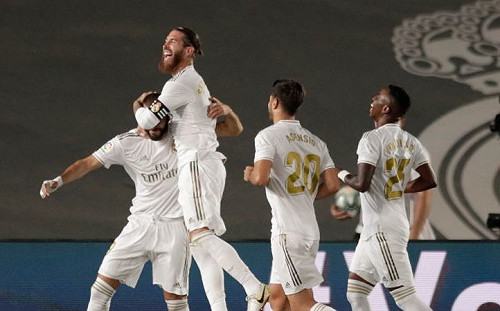 足球／「後C羅時代」西甲首冠　皇馬奪隊史第34冠