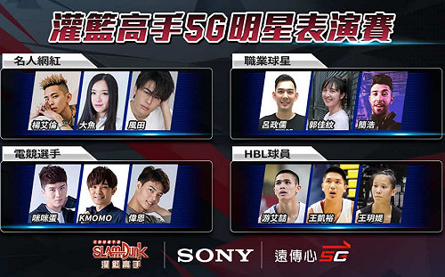 誰是MVP？《灌籃Show Time》5G明星表演賽登場