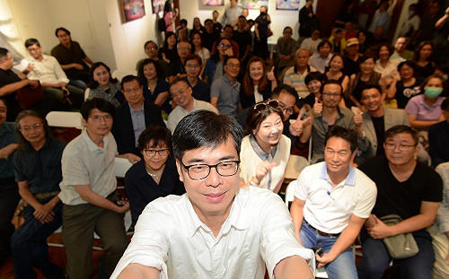 與高雄文化界座談   陳其邁：讓世界看見高雄獨特魅力