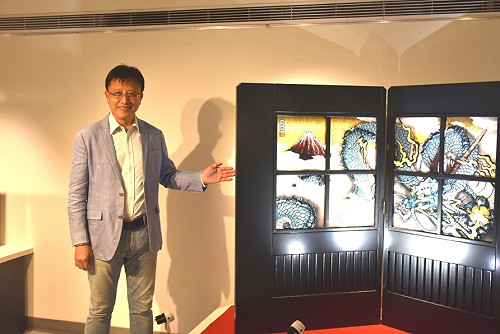 日本玻璃工藝大師黑木國昭 高市文化中心展出代表作