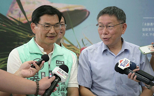 柯文哲、吳益政酸蔡英文:以前沒有光榮感,所以現在才要找回?