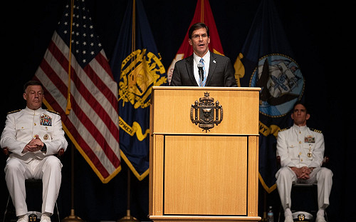 解放軍惹到美國隊長？  美國防部長 :我們準備好對抗中國