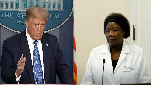 稱外星人DNA可治武漢肺炎 這醫師受川普大力推崇