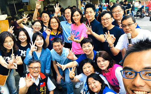 藍營傾巢而出南下助選  李眉蓁：用真性情對抗民進黨假包裝