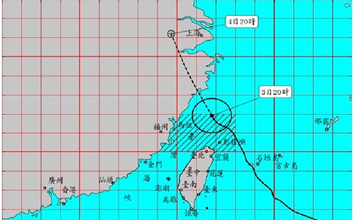 哈格比預計23：30解除海警 今晚至明天南台灣嚴防大雨