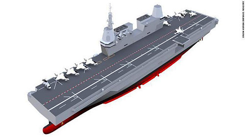 南韓建造第一艘航母 將裝載美國F-35B戰鬥機