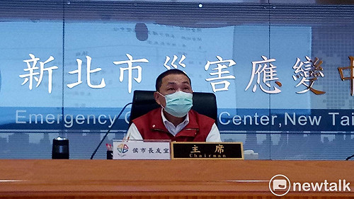 避免疫情二度爆發 侯友宜提醒：密閉空間務必戴上口罩