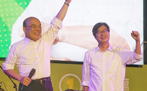 邁邁之夜人數破十萬  蘇貞昌:高雄不輕易失志  就像陳其邁一樣堅強