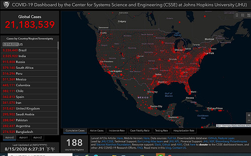 加州武漢肺炎疫情破60萬例確診 為全美最大疫區