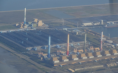 中部天空灰濛濛空品達橘色提醒！市府要求中火降載或停機